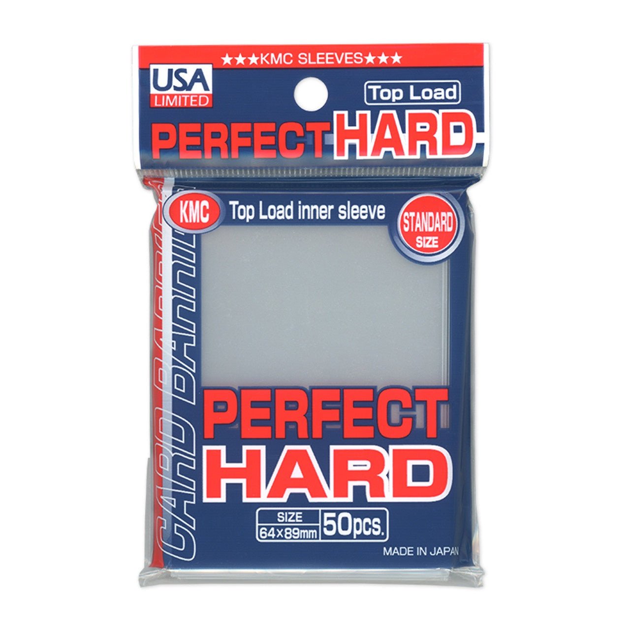 KMC Standard Size Perfect Fit Sleeves *HARD KMC Standard Size Perfect Fit Sleeves *HARD