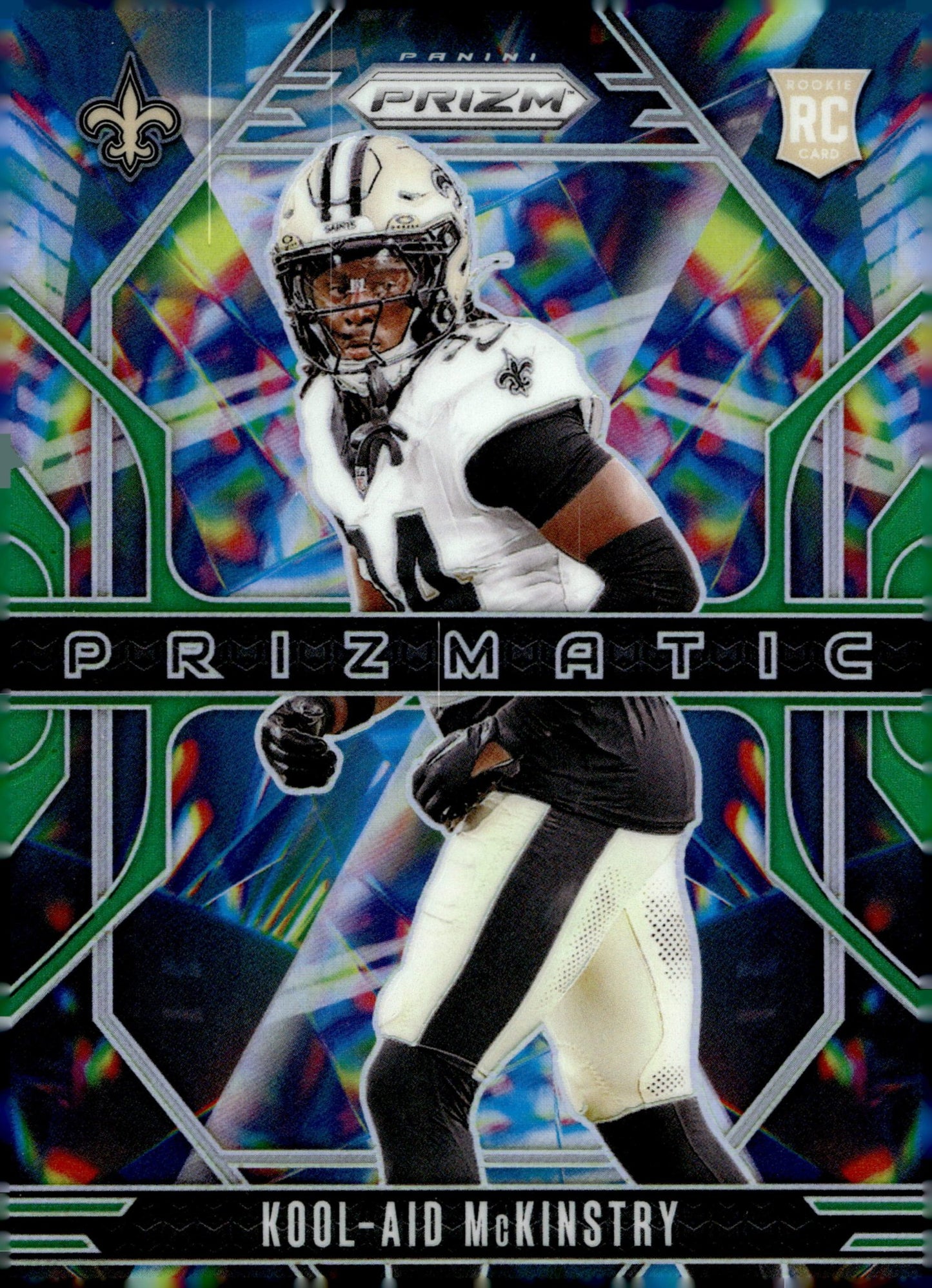 Kool - Aid McKinstry 2024 Panini Prizm Prizmatic Green Prizm RC #7 - Collector Store LLC