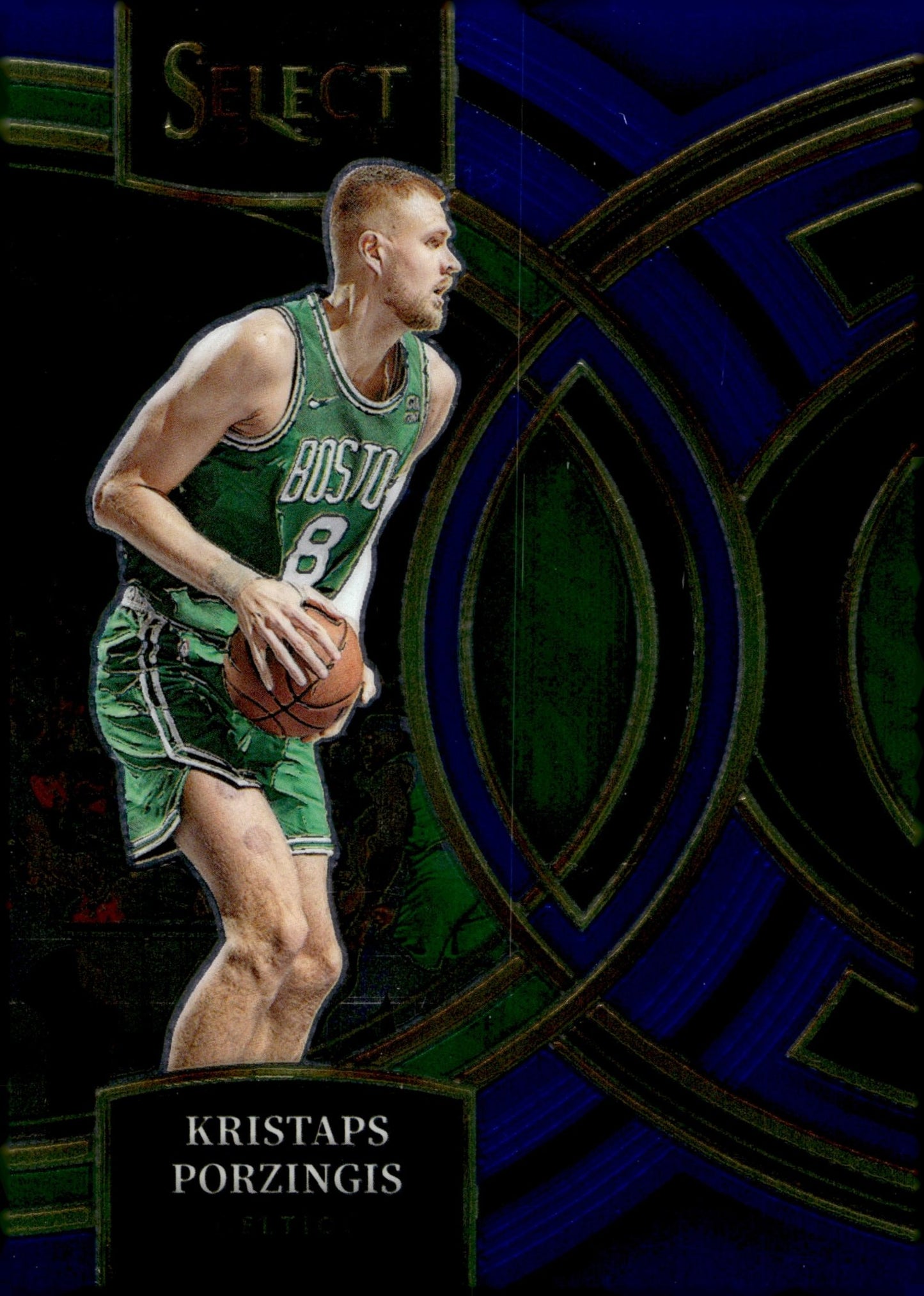 Kristaps Porzingis 2023 - 24 Panini Select Blue #139 - Collector Store LLC