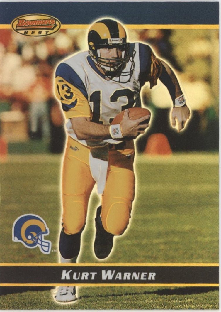Kurt Warner 2000 Bowman's Best Refractor PP1 - Collector Store LLC