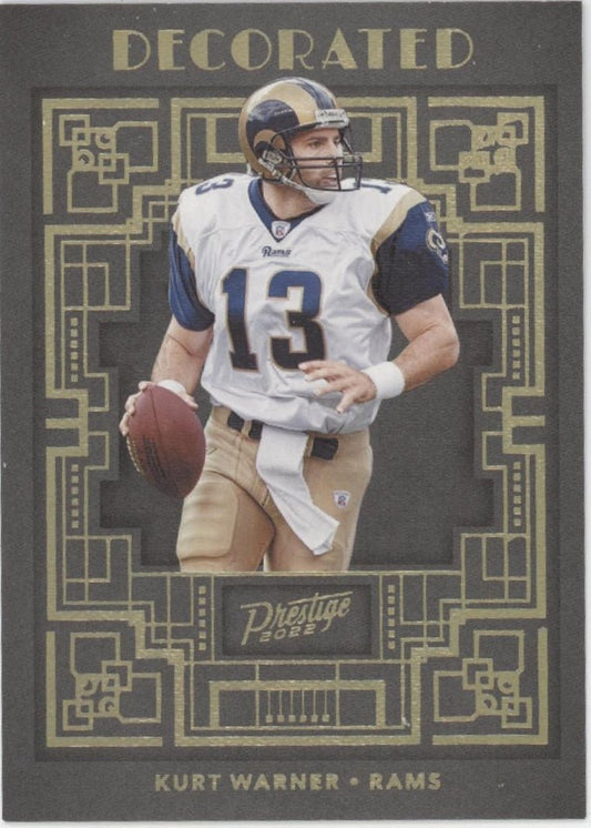 Kurt Warner 2022 Panini Prestige Decorated #DE - 6 - Collector Store LLC