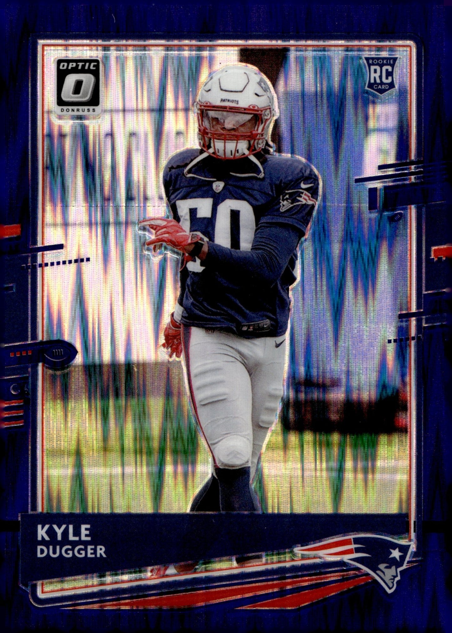 Kyle Dugger 2020 Panini Donruss Optic Purple Shock Prizm RC #140 - Collector Store LLC