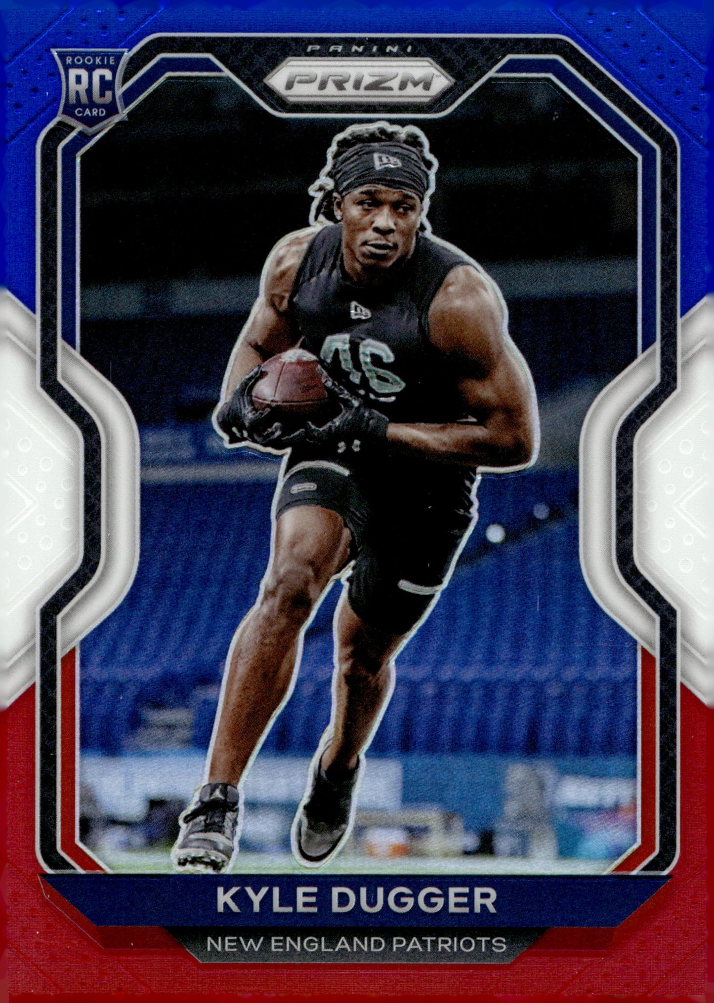Kyle Dugger 2020 Panini Prizm Red White & Blue Prizm RC #368 #1 - Collector Store LLC