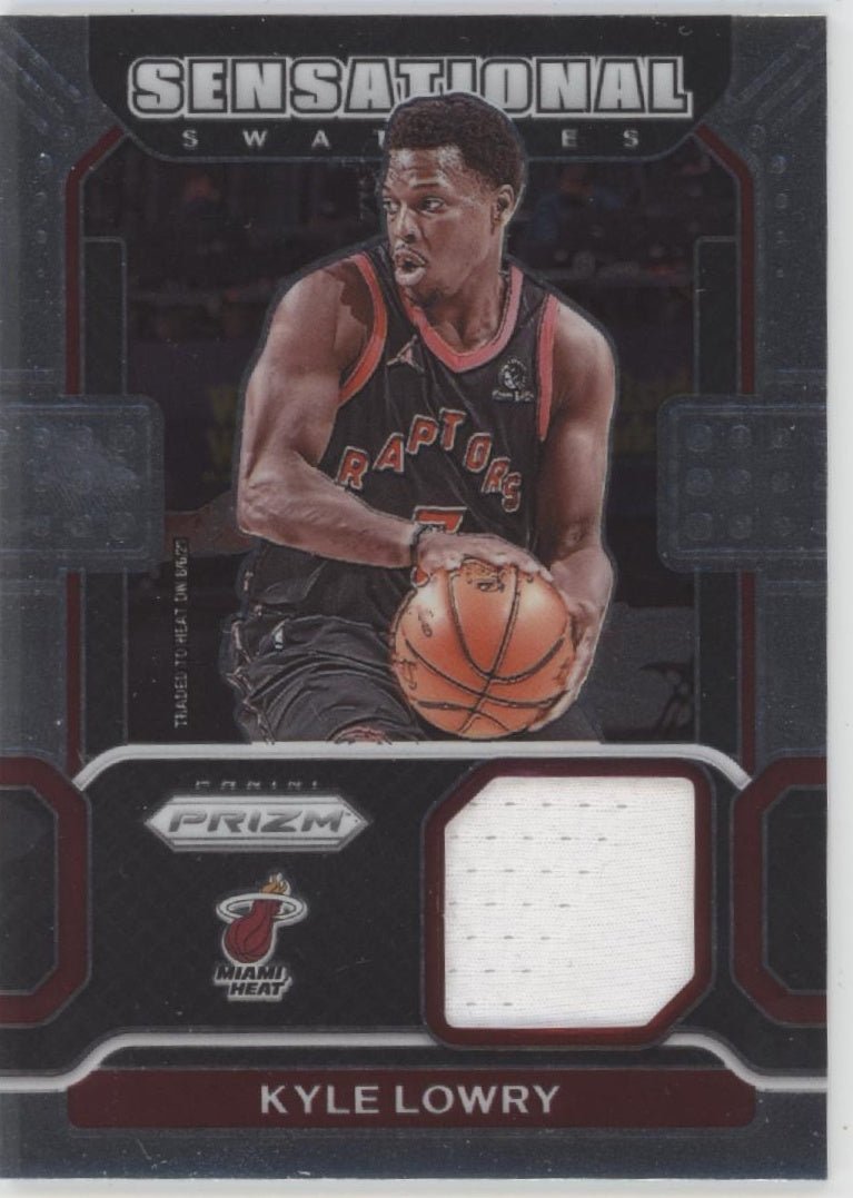 Kyle Lowry 2021 - 22 Panini Prizm Sensational Swatches #SW - KLW - Collector Store LLC
