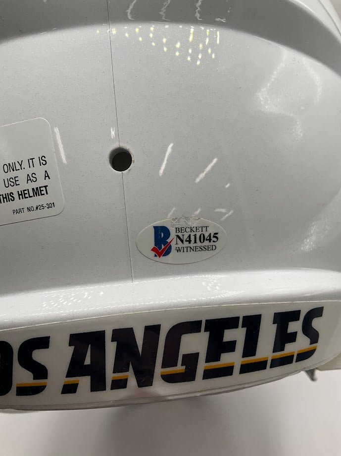 LaDainian Tomlinson Signed Los Angeles Chargers Helmet - Collector Store LLC