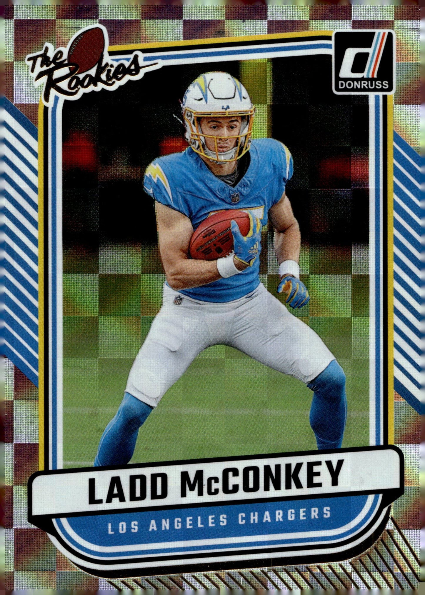 Ladd McConkey 2024 Panini Donruss The Rookies RC #TR - 5 - Collector Store LLC