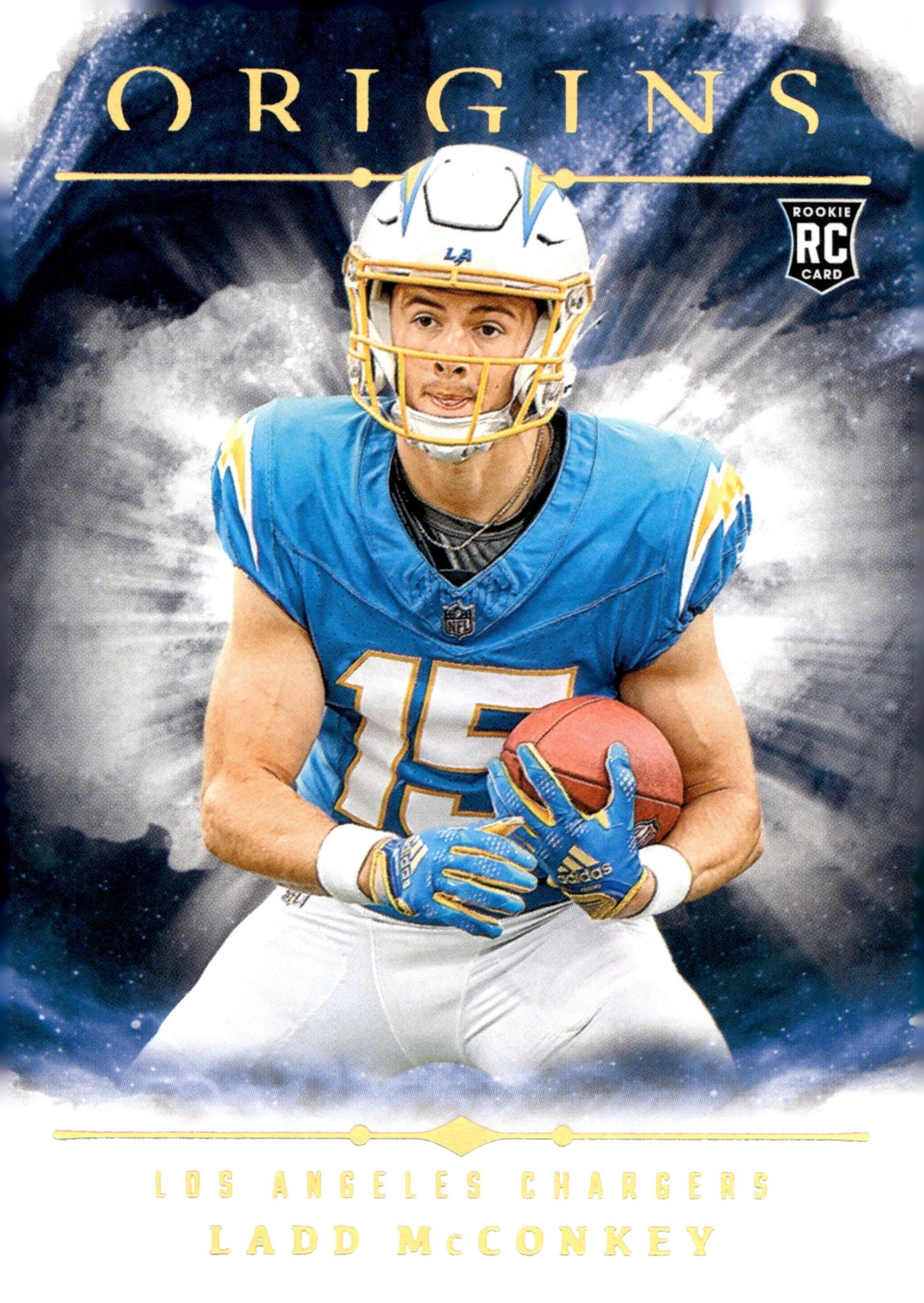 Ladd McConkey 2024 Panini Origins RC #139 #5 - Collector Store LLC