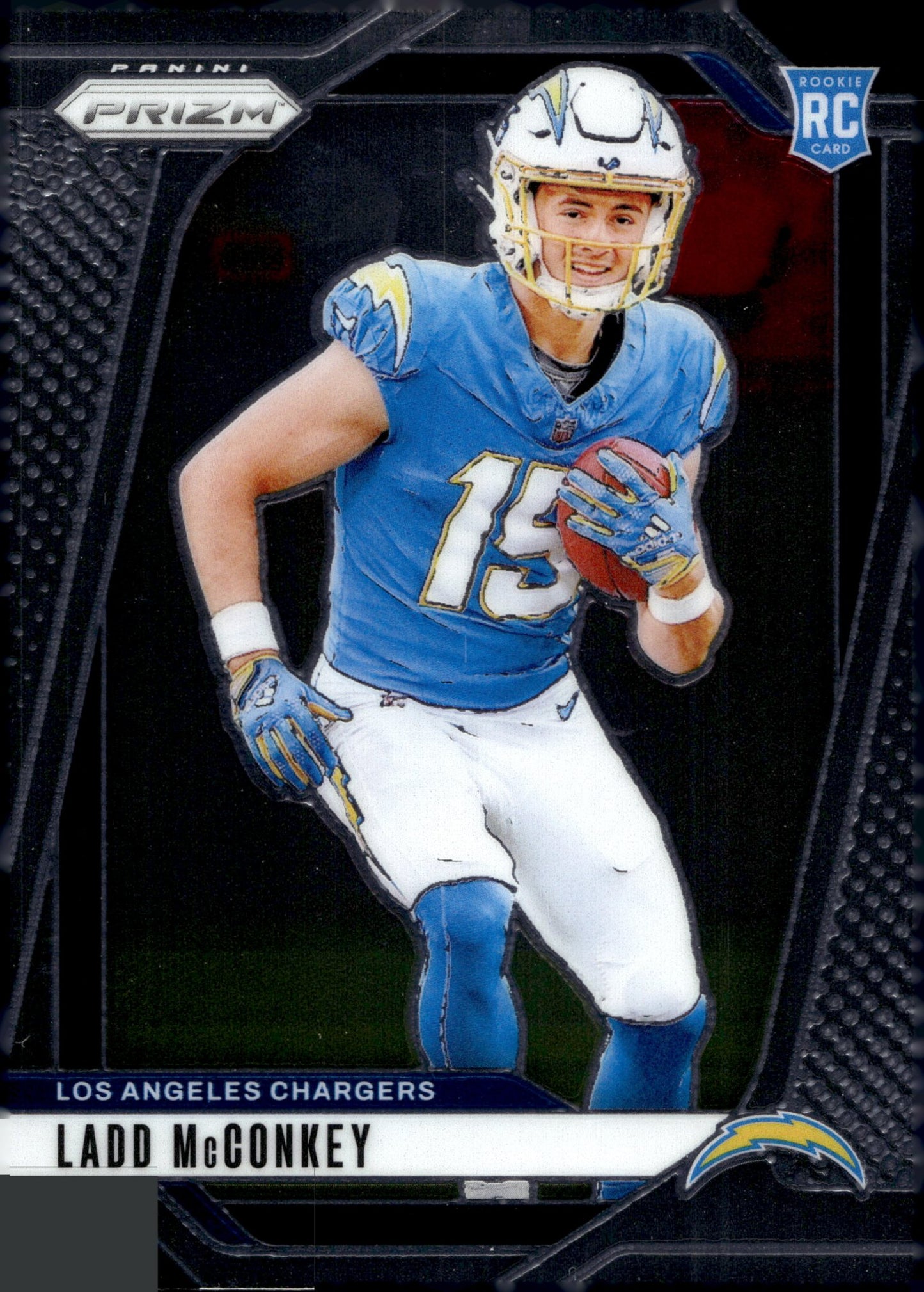 Ladd McConkey 2024 Panini Prizm RC #365 - Collector Store LLC