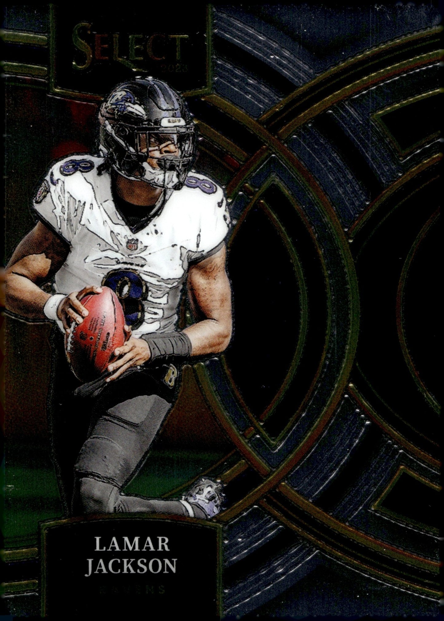 Lamar Jackson 2023 Panini Select #190 - Collector Store LLC