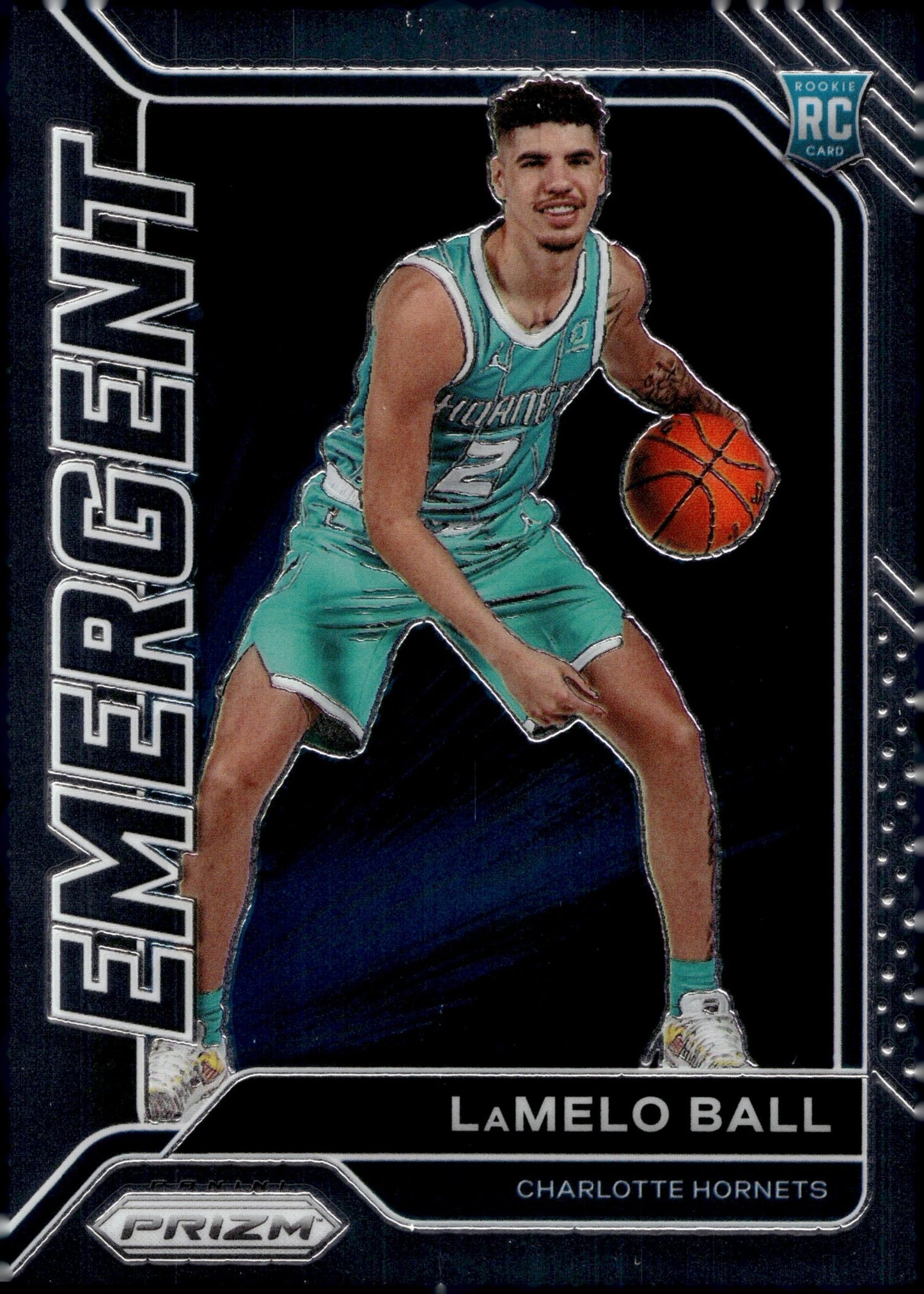 LaMelo Ball 2020 - 21 Panini Prizm Emergent RC #23 #2 - Collector Store LLC