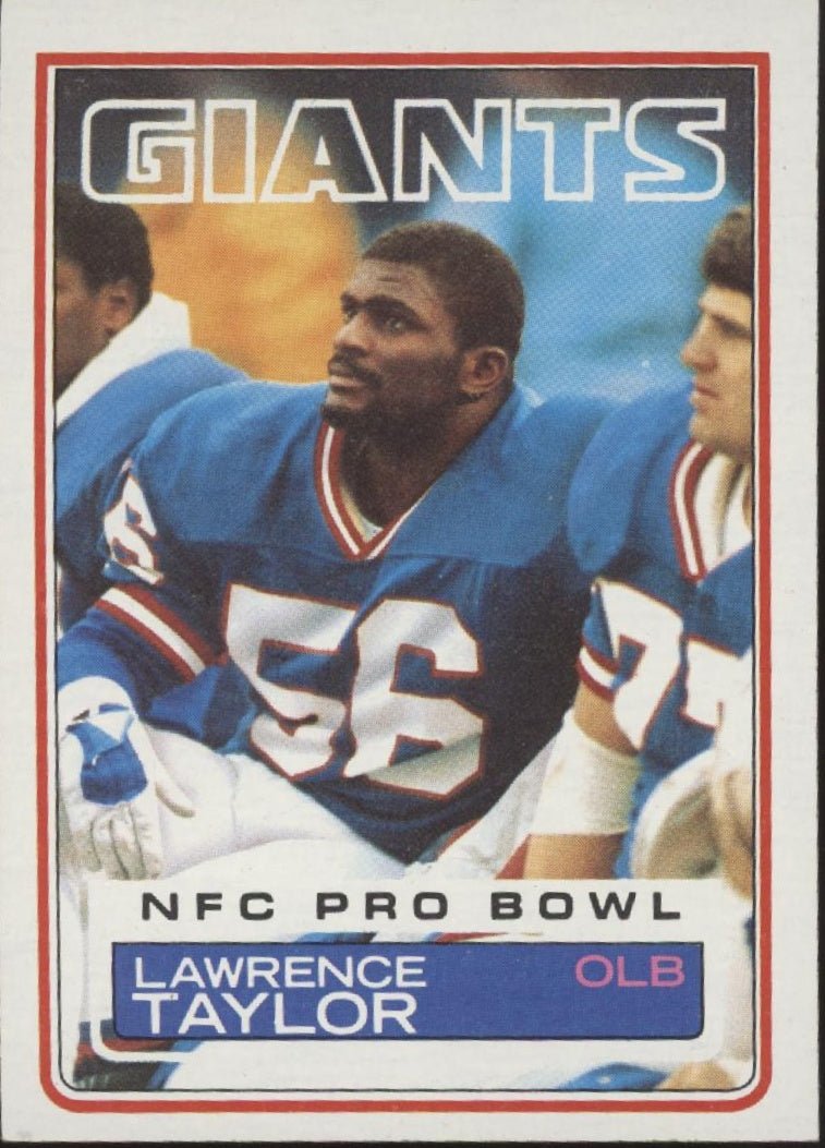 Lawrence Taylor 1983 Topps #133 New York Giants - Collector Store LLC