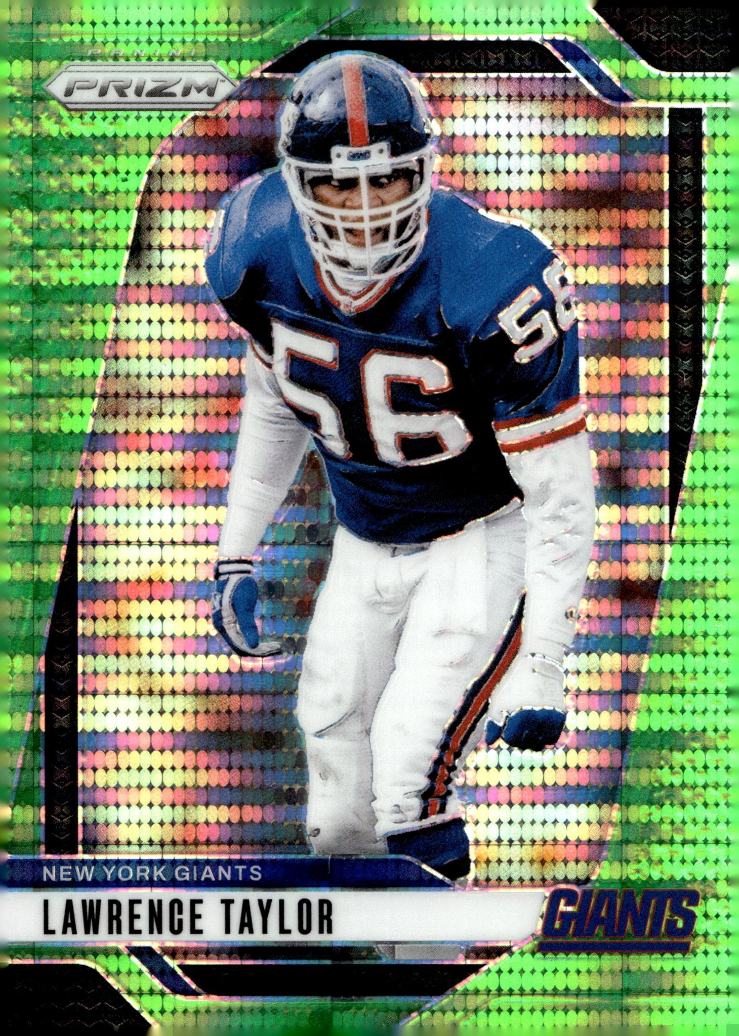 Lawrence Taylor 2024 Panini Prizm Neon Green Pulsar Prizm #219 - Collector Store LLC