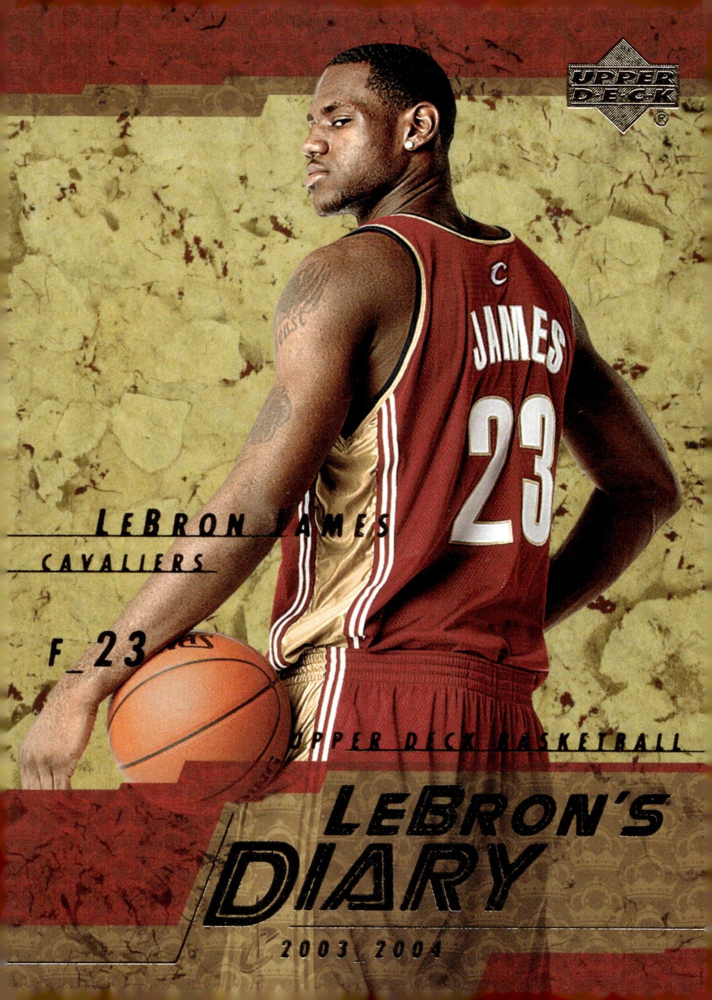 LeBron James 2003 - 04 Upper Deck LeBron's Diary RC #LJ9 - Collector Store LLC