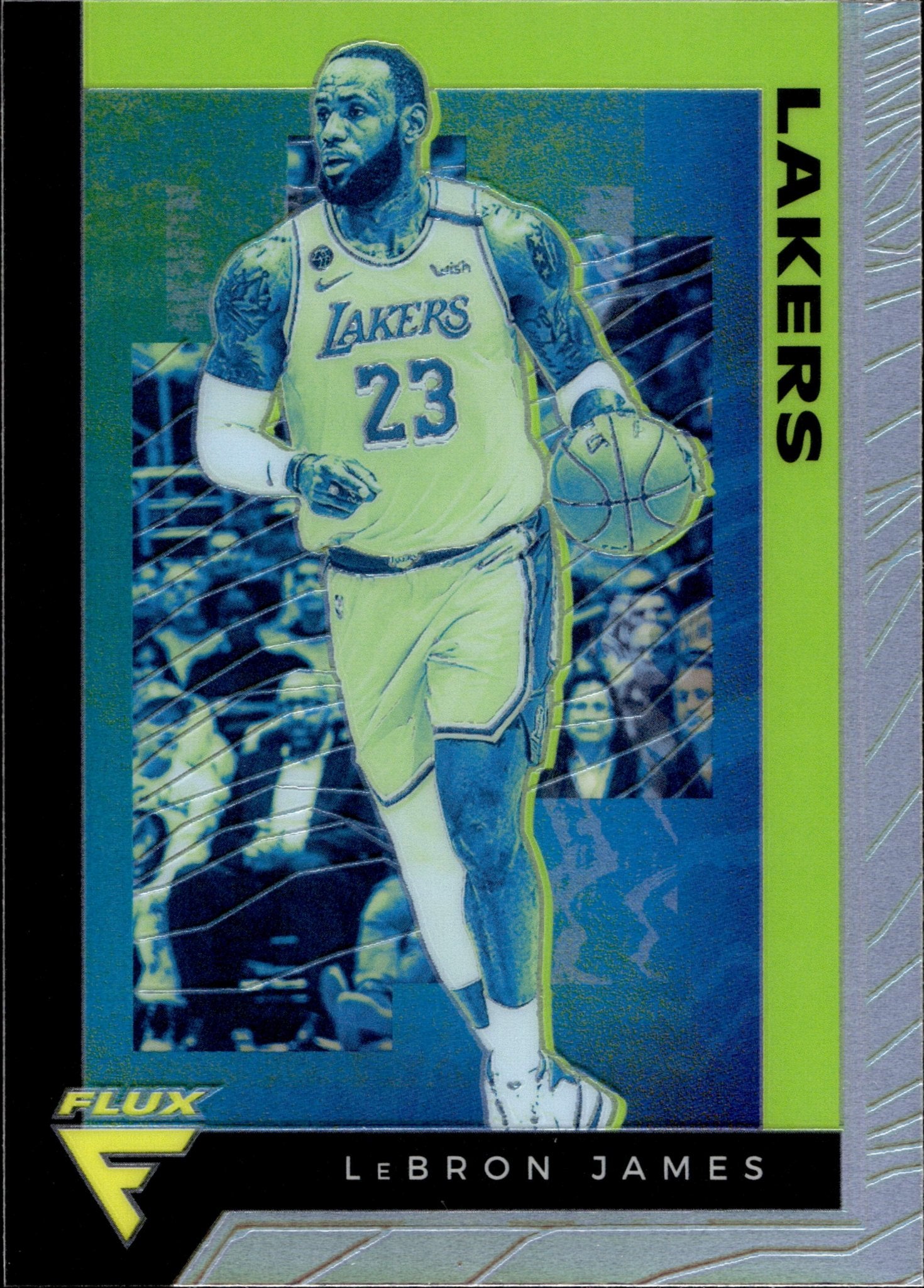 LeBron James 2019 - 20 Panini Chronicles Flux Prizm #591 - Collector Store LLC
