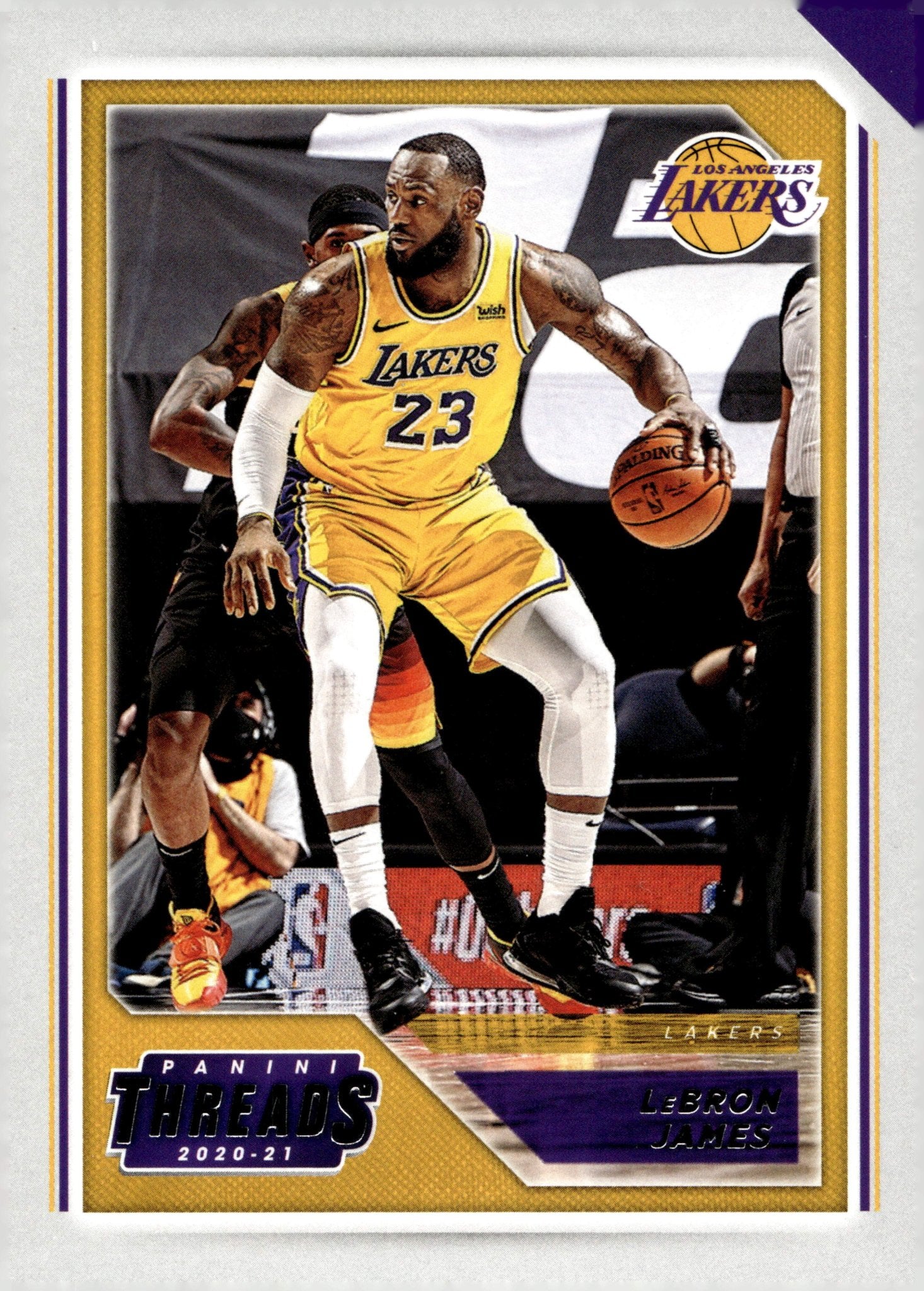 LeBron James 2020 - 21 Panini Chronicles Threads #85 - Collector Store LLC