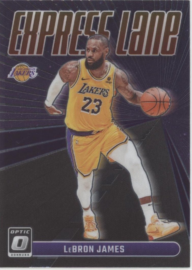 LeBron James 2023 - 24 Panini Donruss Optic Express Lane #9 - Collector Store LLC