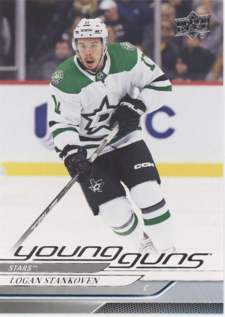 Logan Stankoven 2024 - 25 Upper Deck Series 1 Young Guns RC #244 - Collector Store LLC