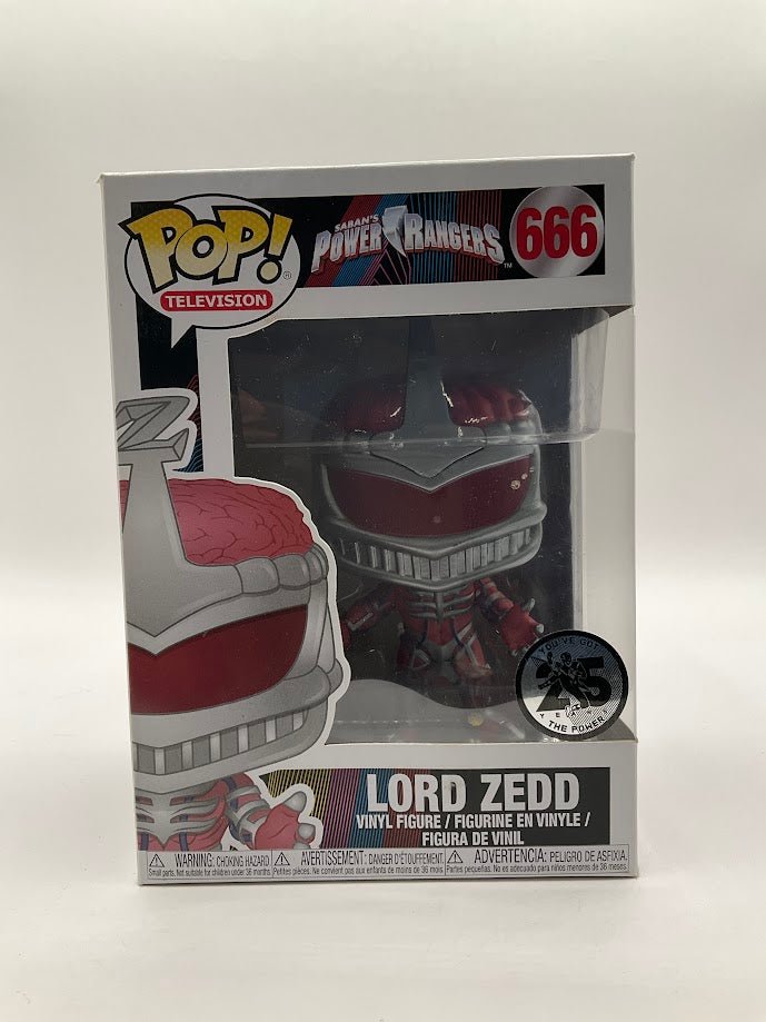 Lord Zedd Funko Pop! Power Rangers #666 25 Years - Collector Store LLC
