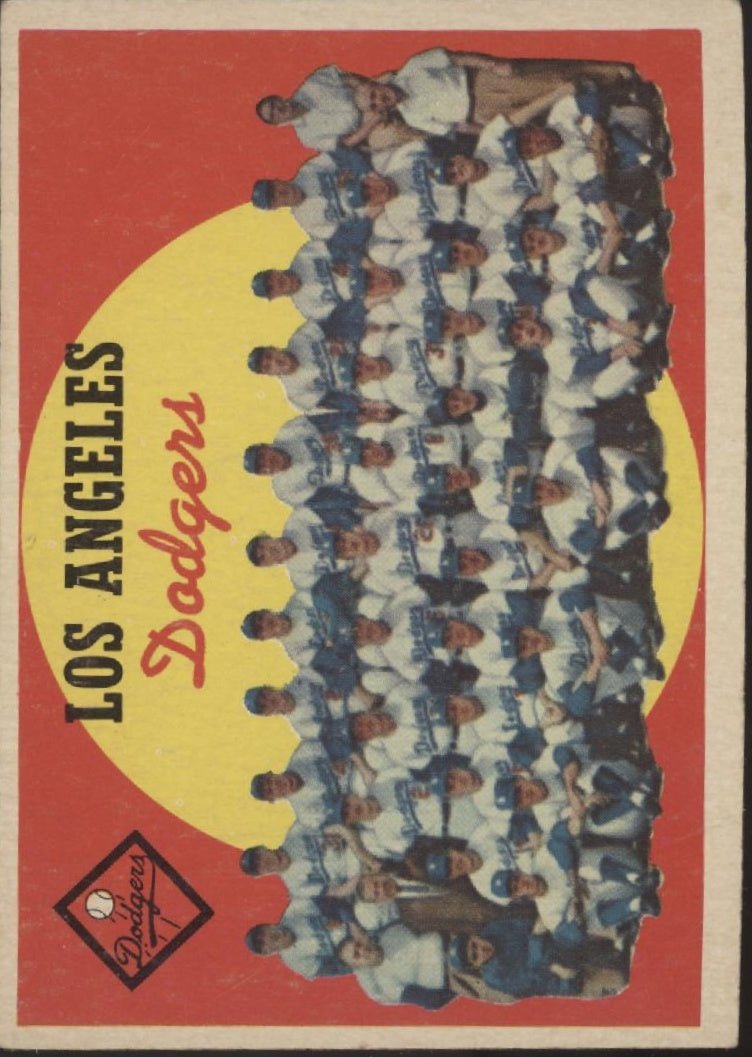 Los Angeles Dodgers 1959 Topps Checklist #457 VG - EX - Collector Store LLC