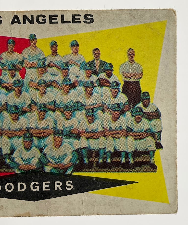 Los Angeles Dodgers 1960 Topps Checklist #18 PR - Collector Store LLC