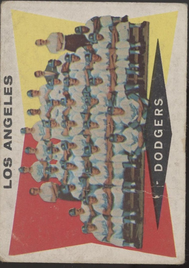 Los Angeles Dodgers 1960 Topps Checklist #18 PR - Collector Store LLC