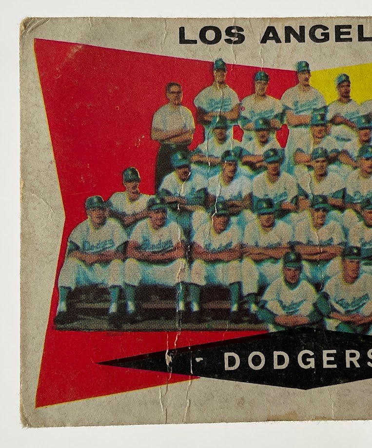 Los Angeles Dodgers 1960 Topps Checklist #18 PR - Collector Store LLC