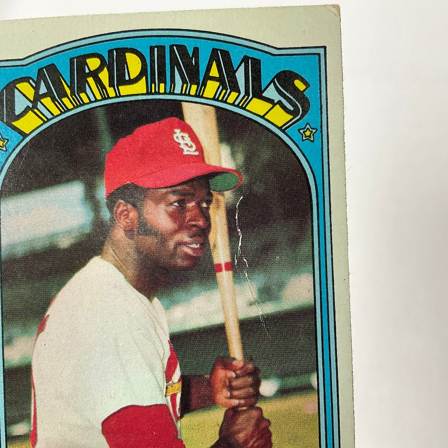 Lou Brock 1972 Topps #200 St. Louis Cardinals VG #1 - Collector Store LLC