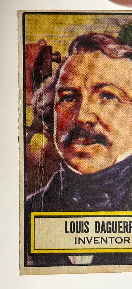Louis Daguerre 1952 Topps Look 'n See #92 PR #2 - Collector Store LLC