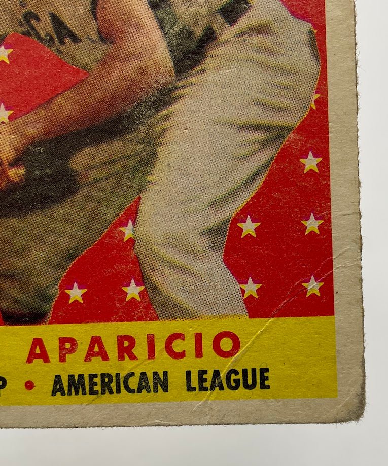 Luis Aparicio 1958 Topps #483 Chicago White Sox GD - Collector Store LLC