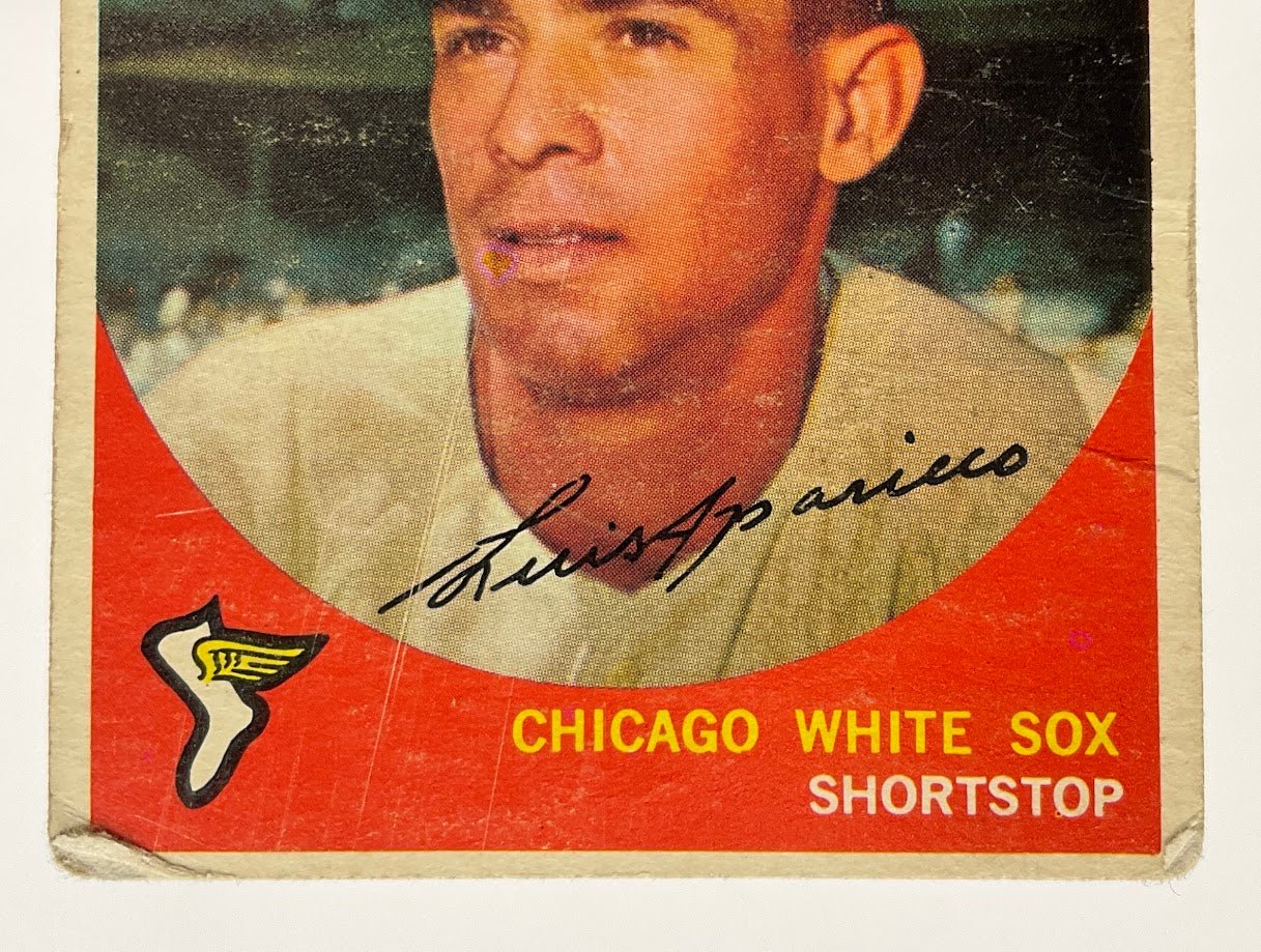 Luis Aparicio 1959 Topps #310 Chicago White Sox GD - Collector Store LLC