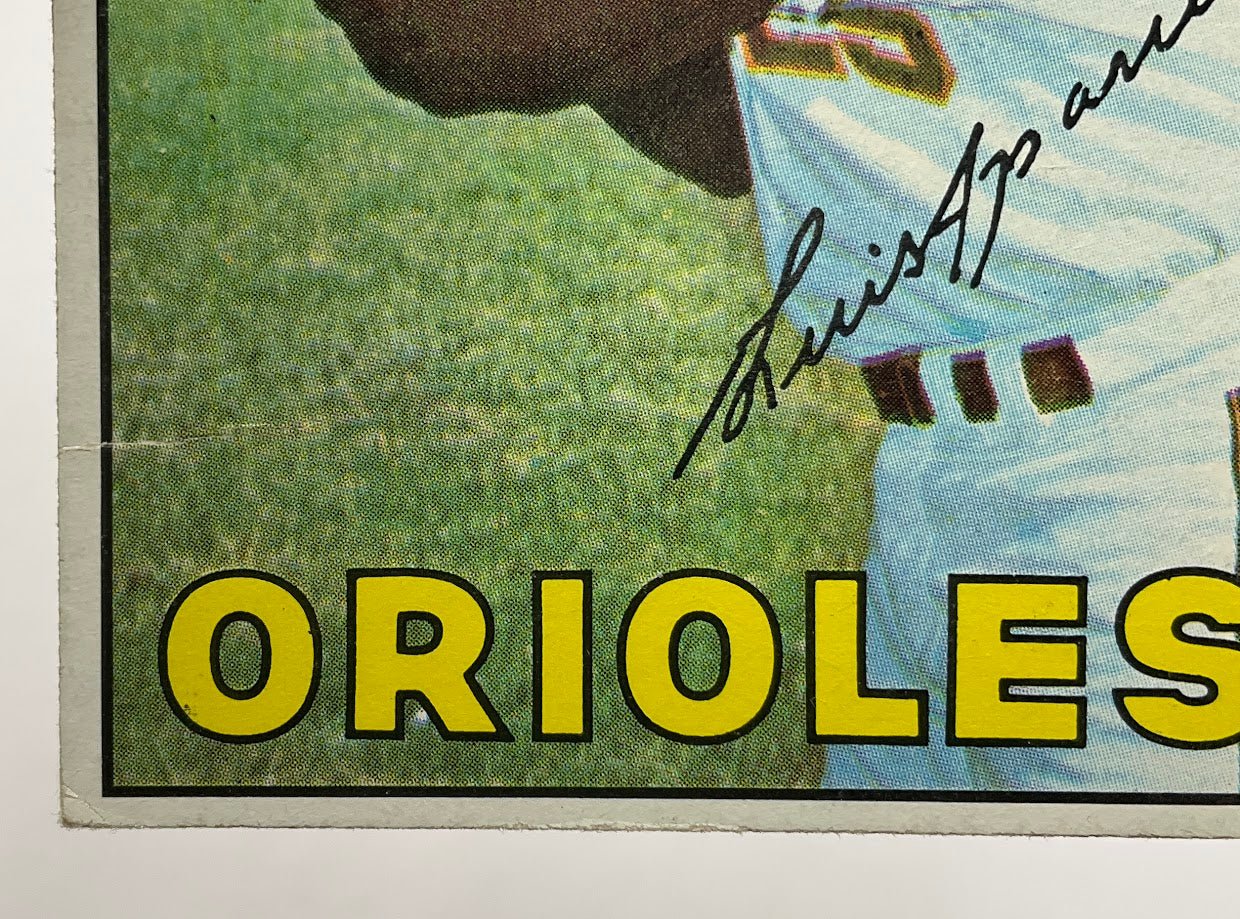 Luis Aparicio 1967 Topps #60 Baltimore Orioles GD - Collector Store LLC