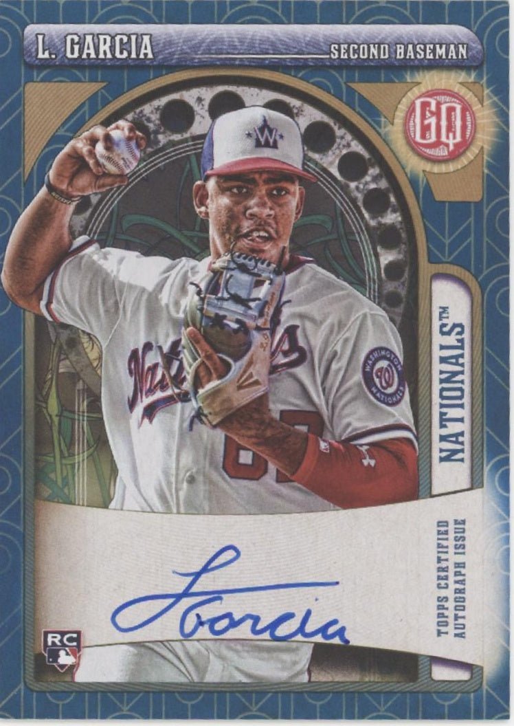 Luis Garcia 2021 Topps Gypsy Queen Blue RC Auto 65/99 - Collector Store LLC