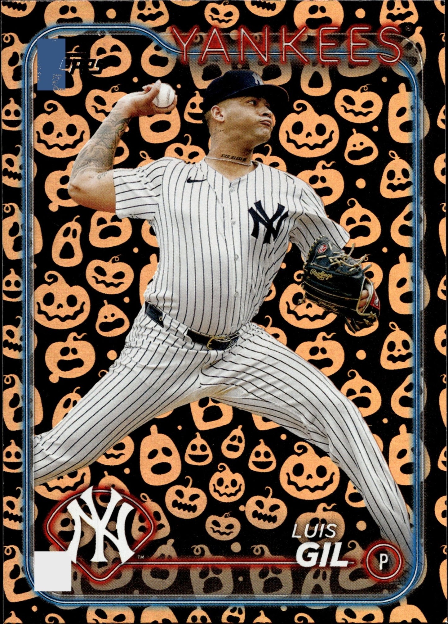 Luis Gil 2024 Topps Update Series Jack - O - Lantern Foil #US13 - Collector Store LLC