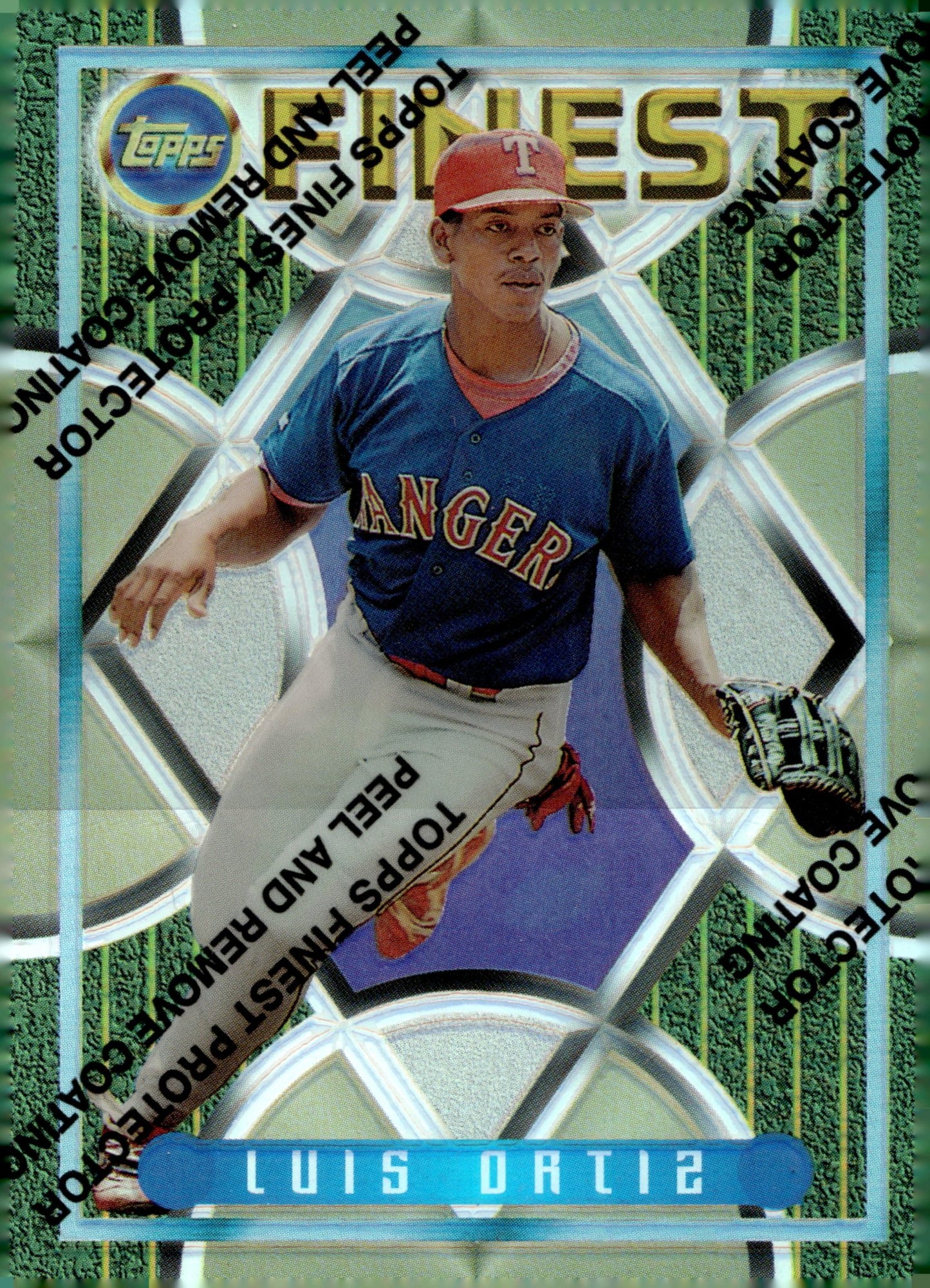 Luis Ortiz 1995 Topps Finest with Coating #324 - Collector Store LLC