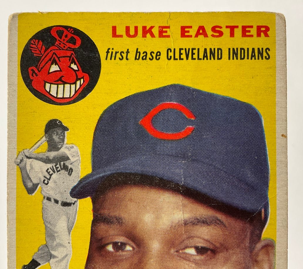 Luke Easter 1954 Topps #23 Cleveland Indians GD - Collector Store LLC