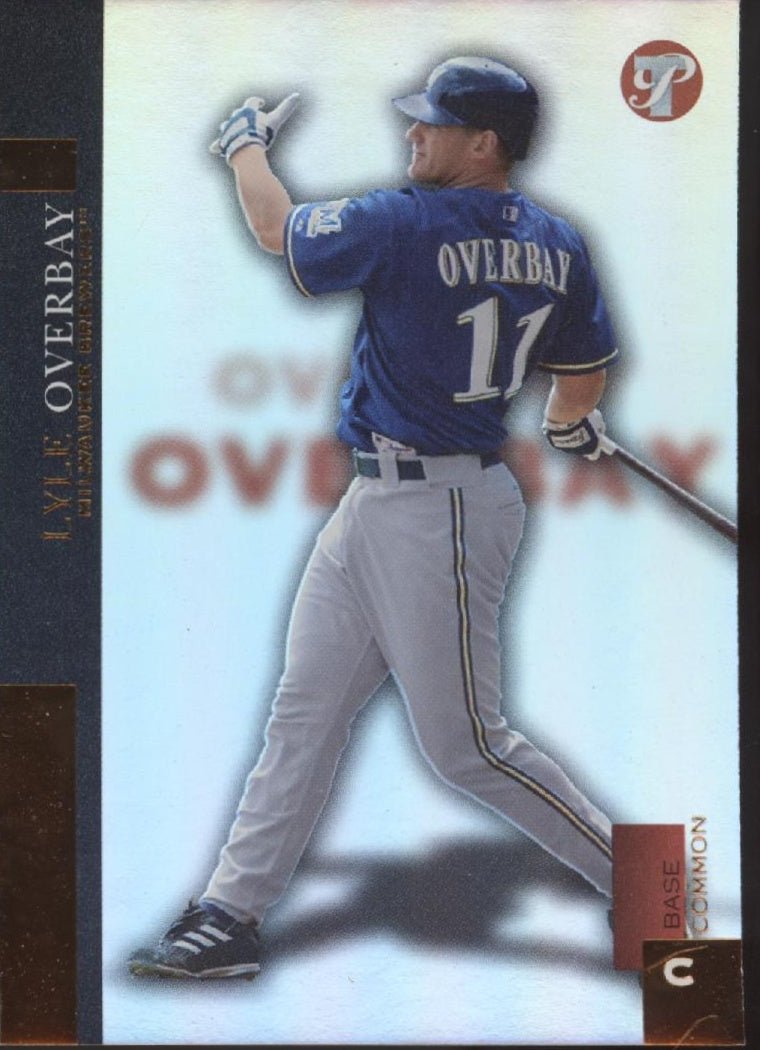 Lyle Overbay Topps Uncirculated 238/375 - Collector Store LLC