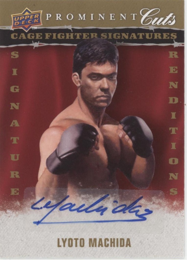 Lyoto Machida 2009 Upper Deck Prominent Cuts Auto #CFSP - LM - Collector Store LLC