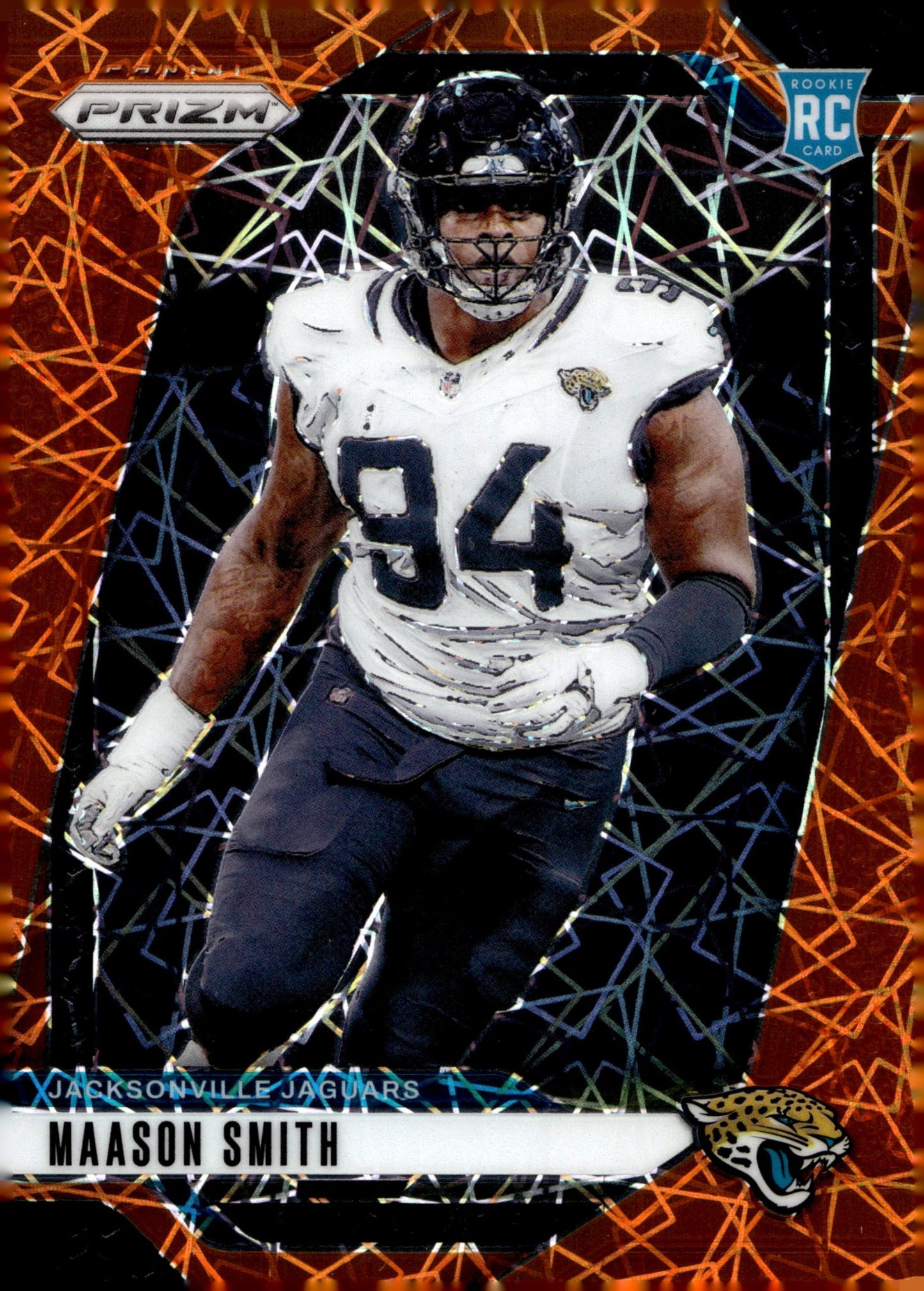 Maason Smith 2024 Panini Prizm Orange Lazer Prizm RC #368 #1 - Collector Store LLC