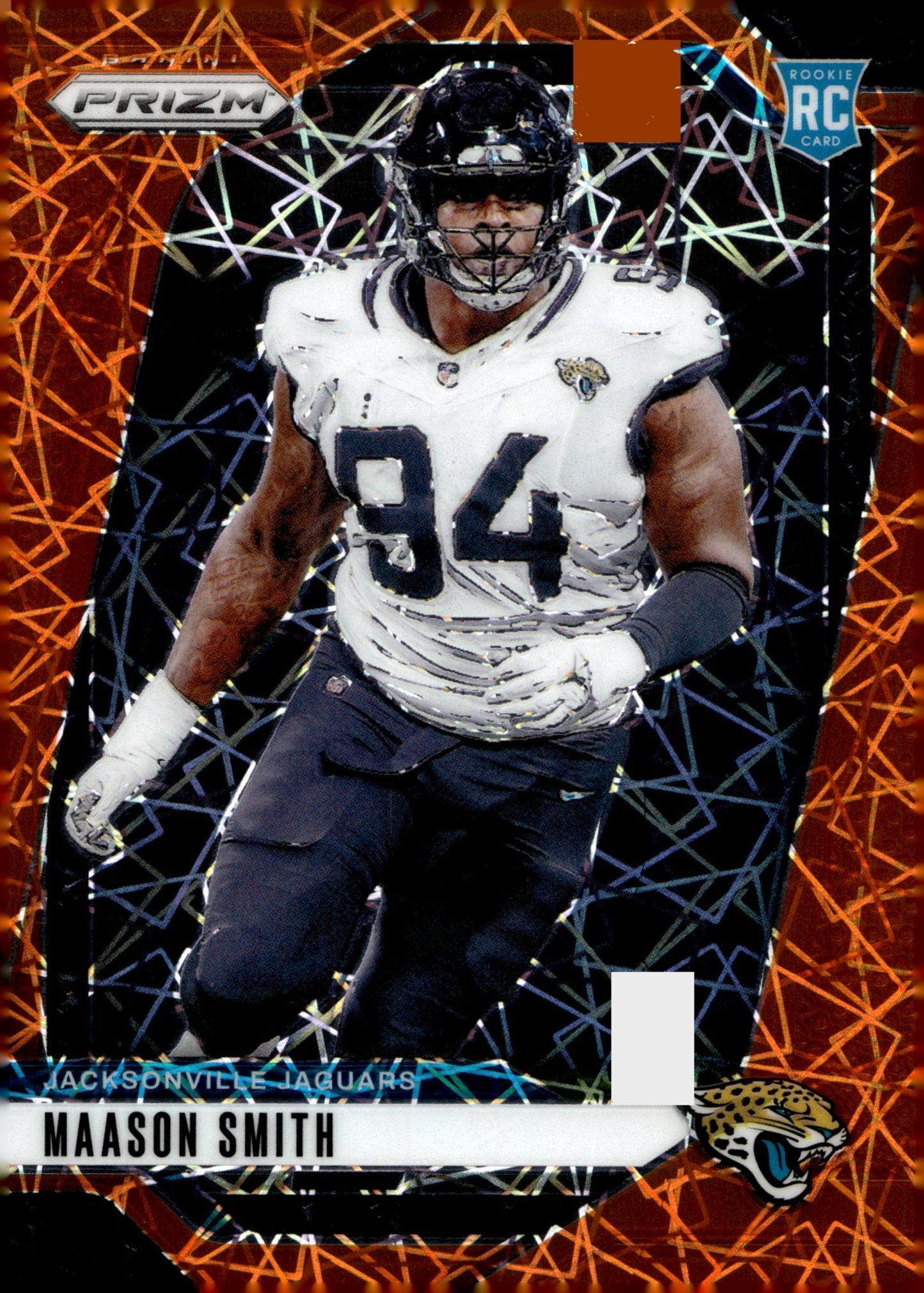 Maason Smith 2024 Panini Prizm Orange Lazer Prizm RC #368 #2 - Collector Store LLC