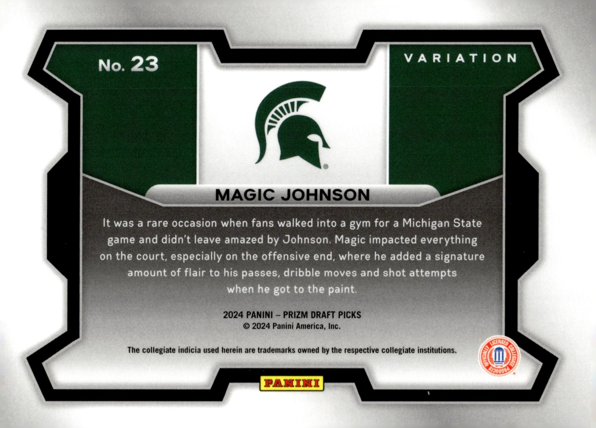 Magic Johnson 2024 Panini Prizm Draft Picks Variation #23 - Collector Store LLC
