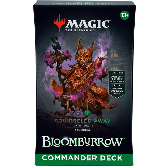 Magic the Gathering: Bloomburrow Commander - Squirreled Away - Collector Store LLC