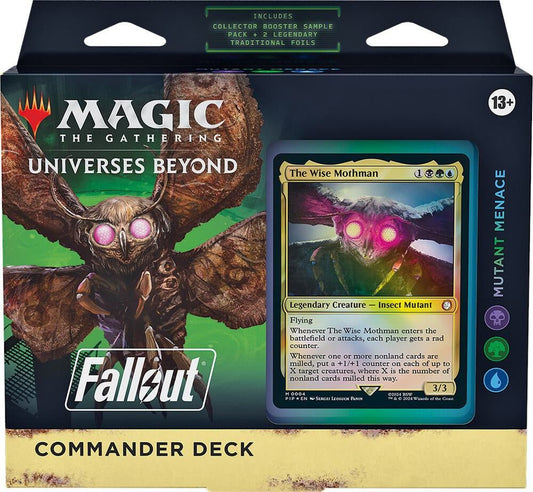 Magic the Gathering: Fallout Commander (Mutant Menace) - Collector Store LLC