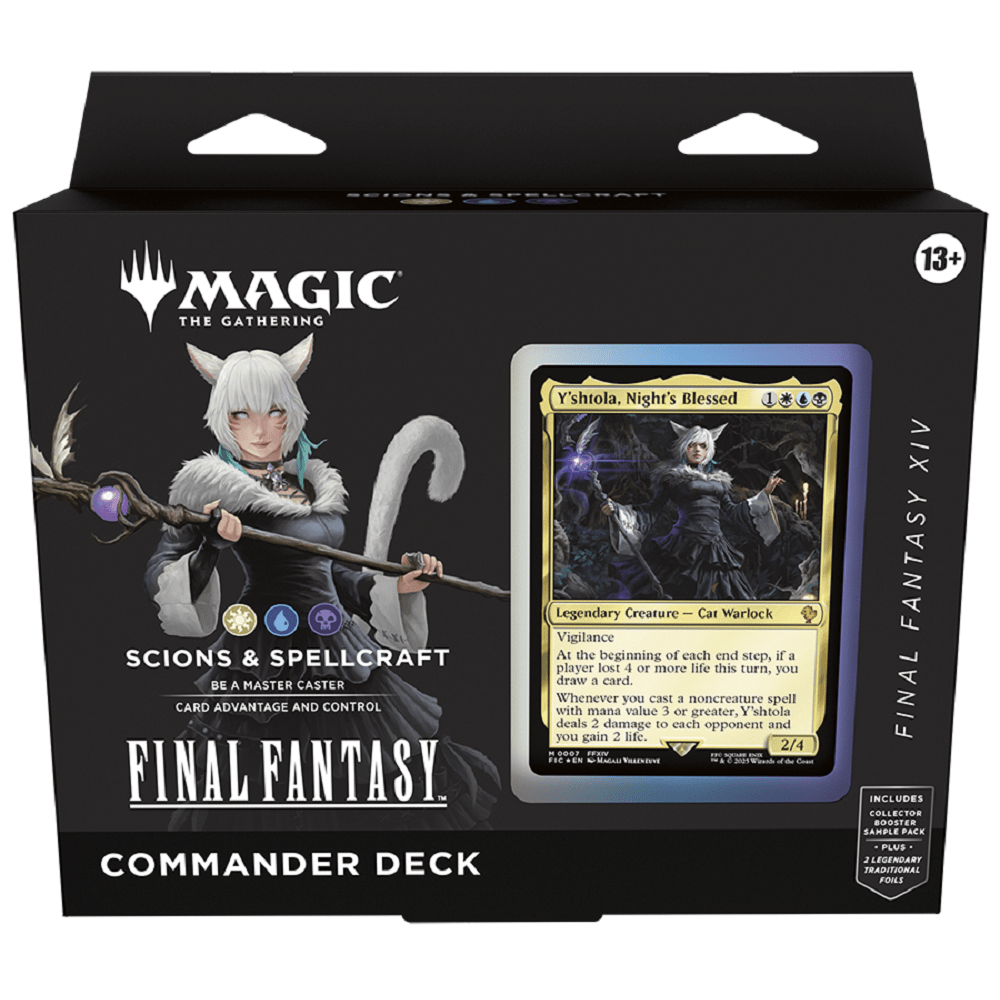 Magic the Gathering: Final Fantasy Commander Deck - Final Fantasy XIV Scions & Spellcraft Magic the Gathering: Final Fantasy Commander Deck - Final Fantasy XIV Scions & Spellcraft