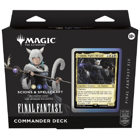 Magic the Gathering: Final Fantasy Commander Deck - Final Fantasy XIV Scions & Spellcraft - Collector Store LLC