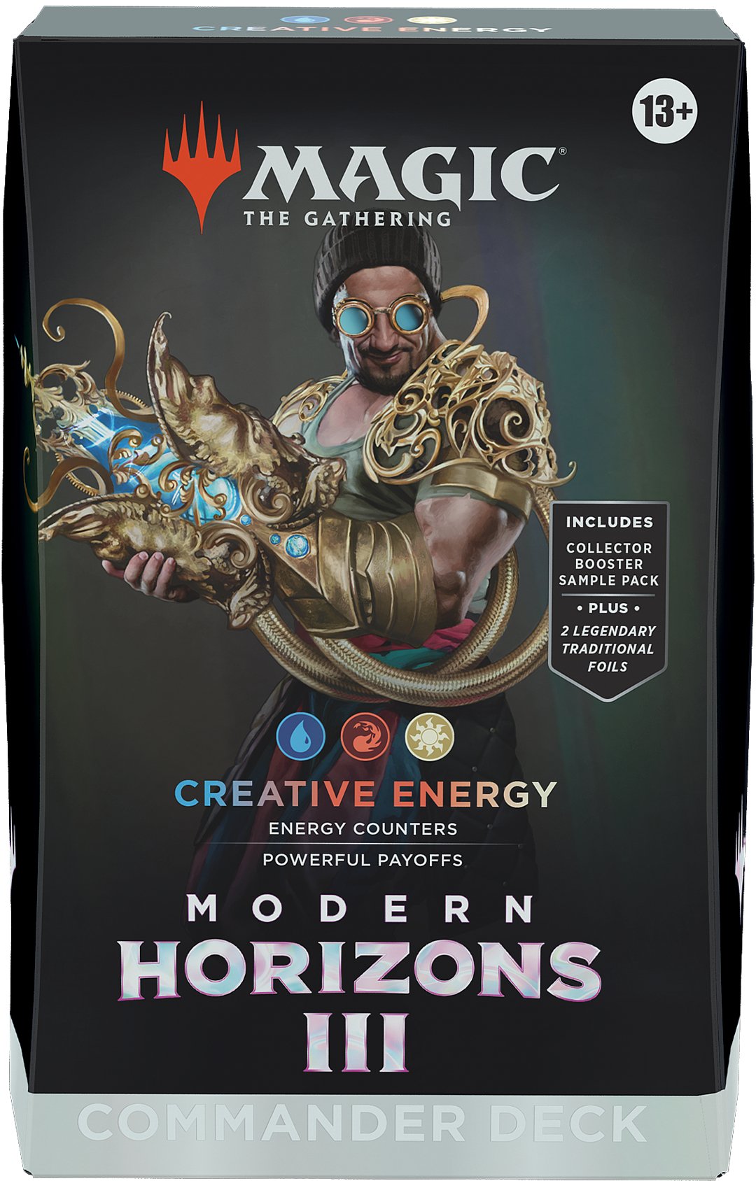 Magic the Gathering: Modern Horizons 3 Creative Energy Commander Deck - Collector Store LLC Magic the Gathering: Modern Horizons 3 Creative Energy Commander Deck - Collector Store LLC