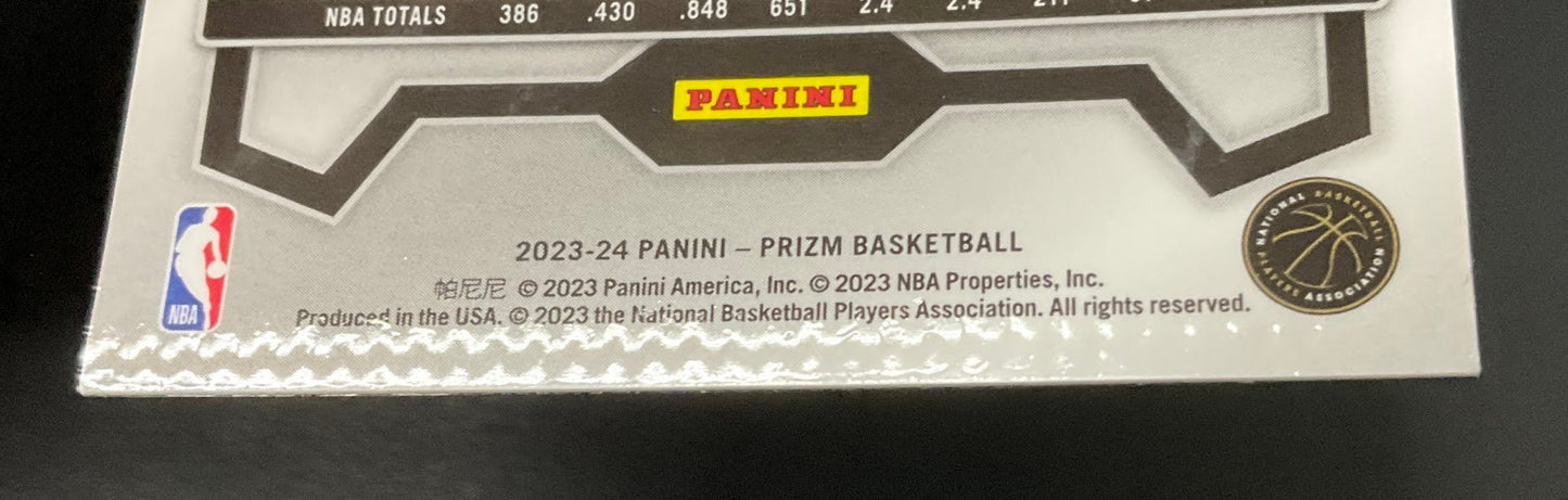 Malik Monk 2023 - 24 Panini Prizm Blue Seismic Prizm 35/99 #71 - Collector Store LLC