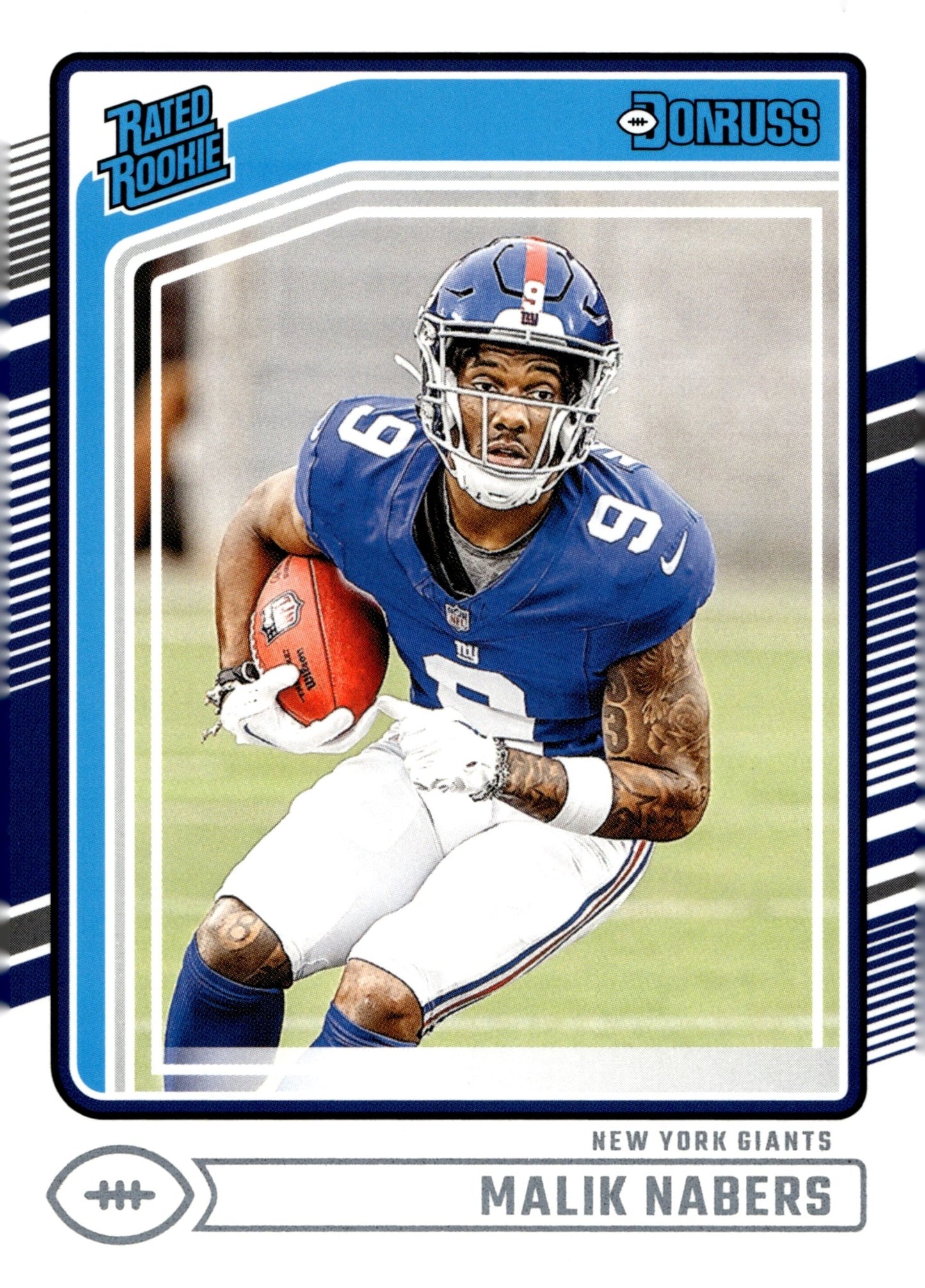 Malik Nabers 2024 Panini Donruss Rated Rookie RC #383 - Collector Store LLC