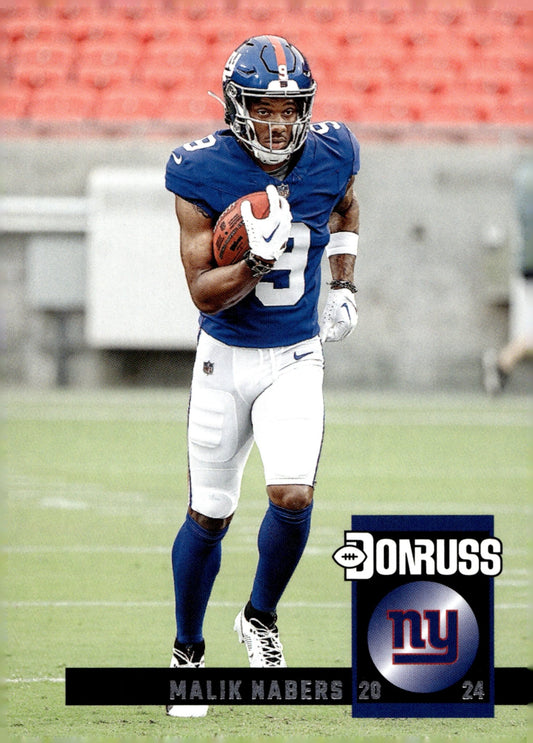 Malik Nabers 2024 Panini Donruss RC #24 - Collector Store LLC
