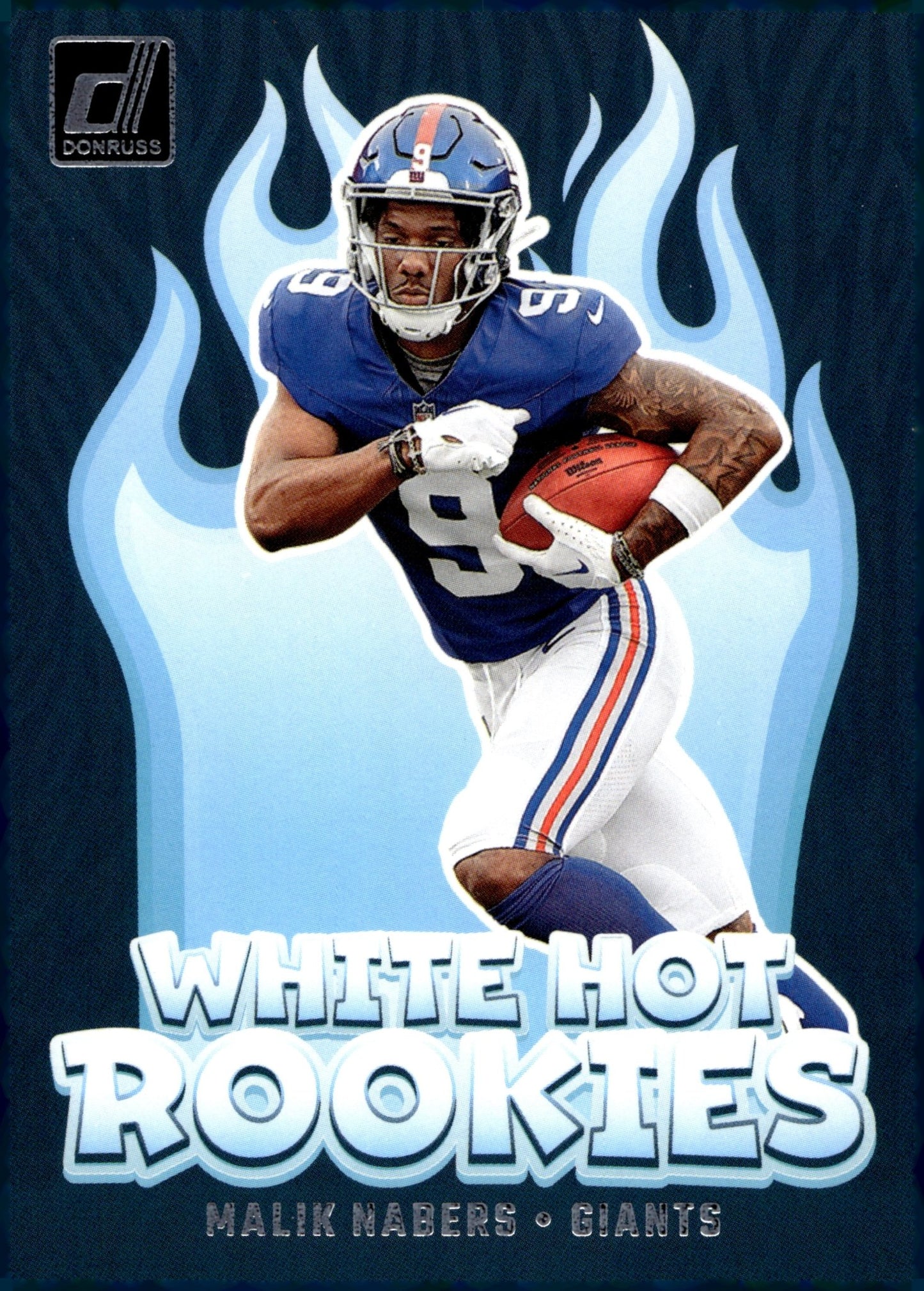 Malik Nabers 2024 Panini Donruss White Hot Rookies RC #WH10 #2 - Collector Store LLC