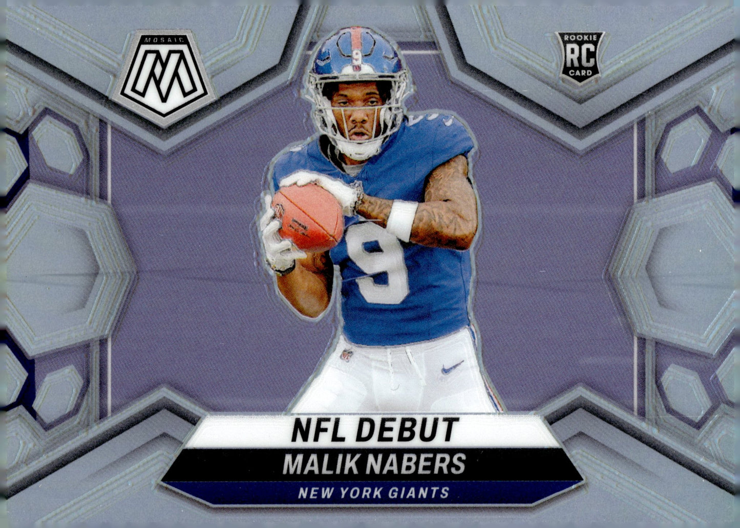 Malik Nabers 2024 Panini Mosaic NFL Debut Prizm RC #284 - Collector Store LLC